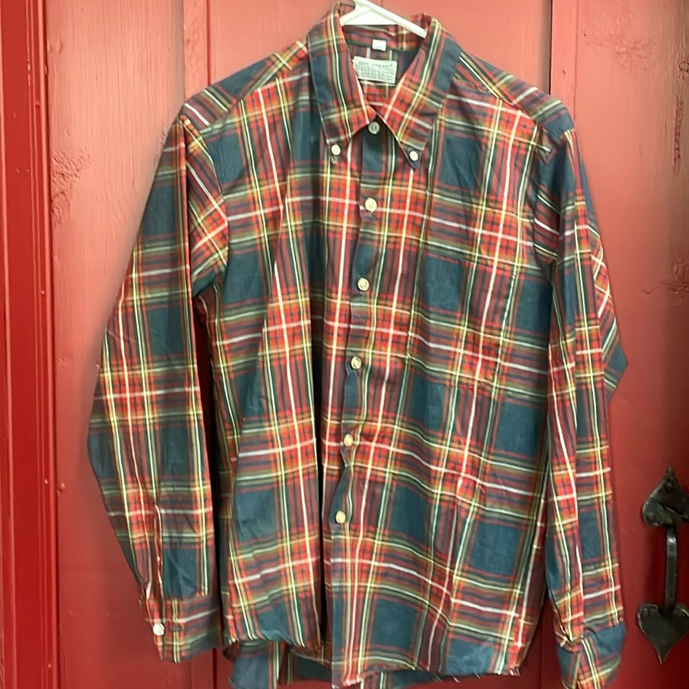 Vintage Dan Press, size medium plaid shirt